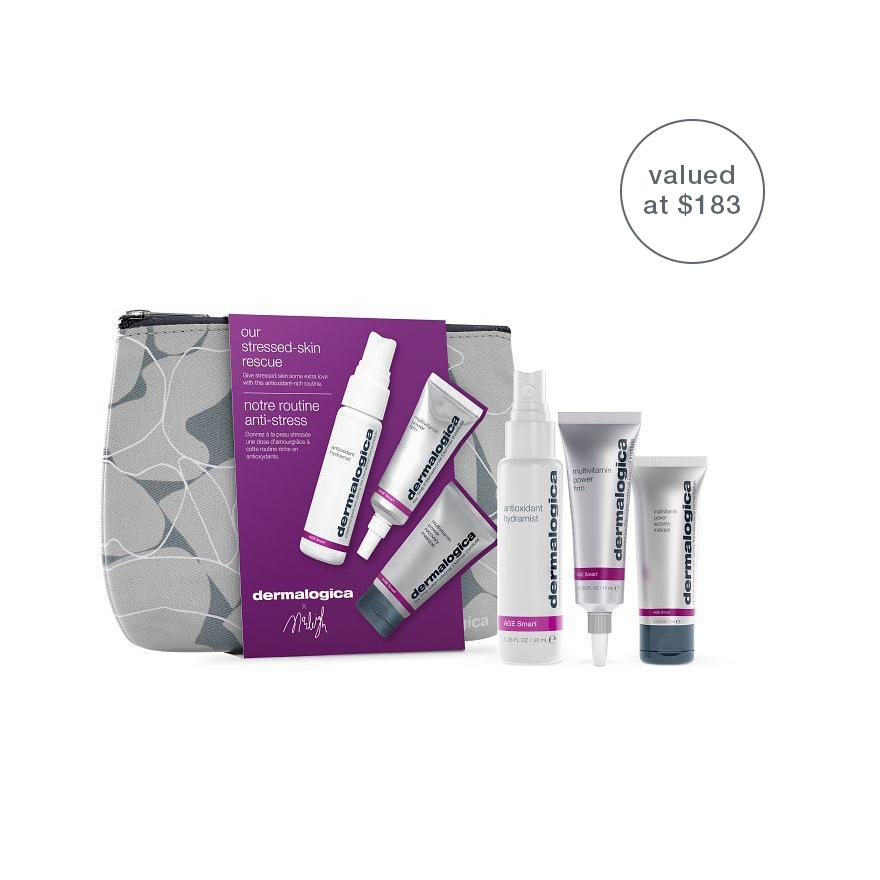 dermalogica kit our stressed-skin rescue kit